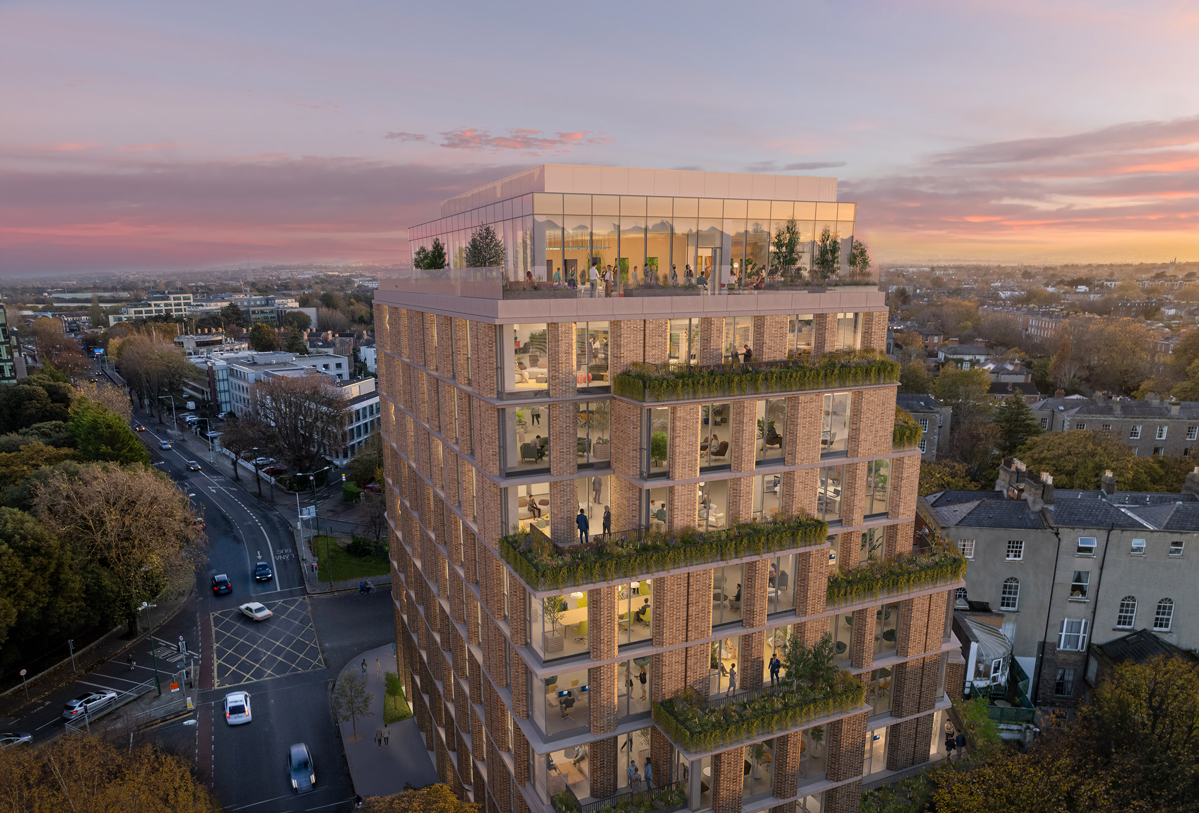 One Pembroke Aerial Footer